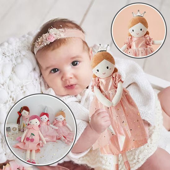 Doudou Bébé fille| Fée - Eveil et merveille