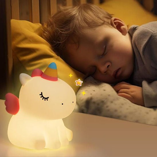 Veilleuse bebe|Licorne - Eveil et merveille